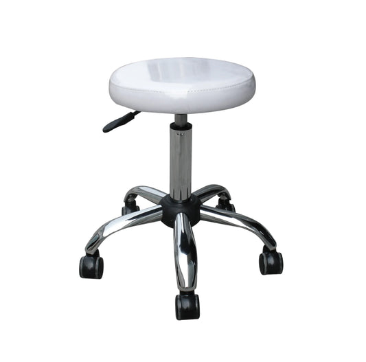 EUROSTIL Street Silla Taburete Weiß Kosmetik-Hocker 1 Stück