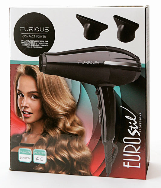 EUROSTIL EUROSTIL Furius Compact Haartrockner 2200W kompakt 1 Stück Kosmetik