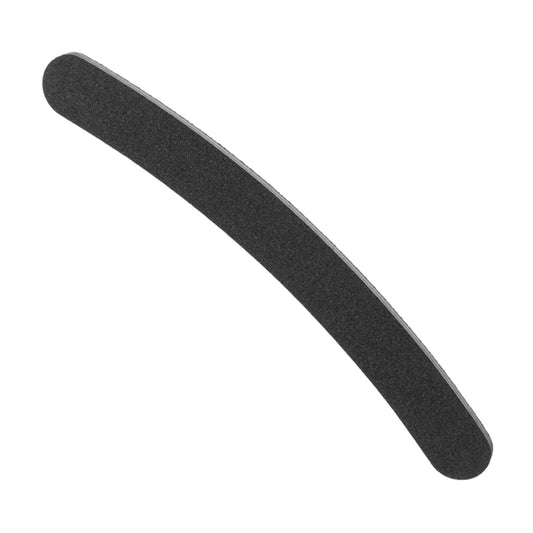 EUROSTIL Uñas gepolsterte gebogene Nagelfeile 175 mm schwarz 12 Stück Packung Kosmetik