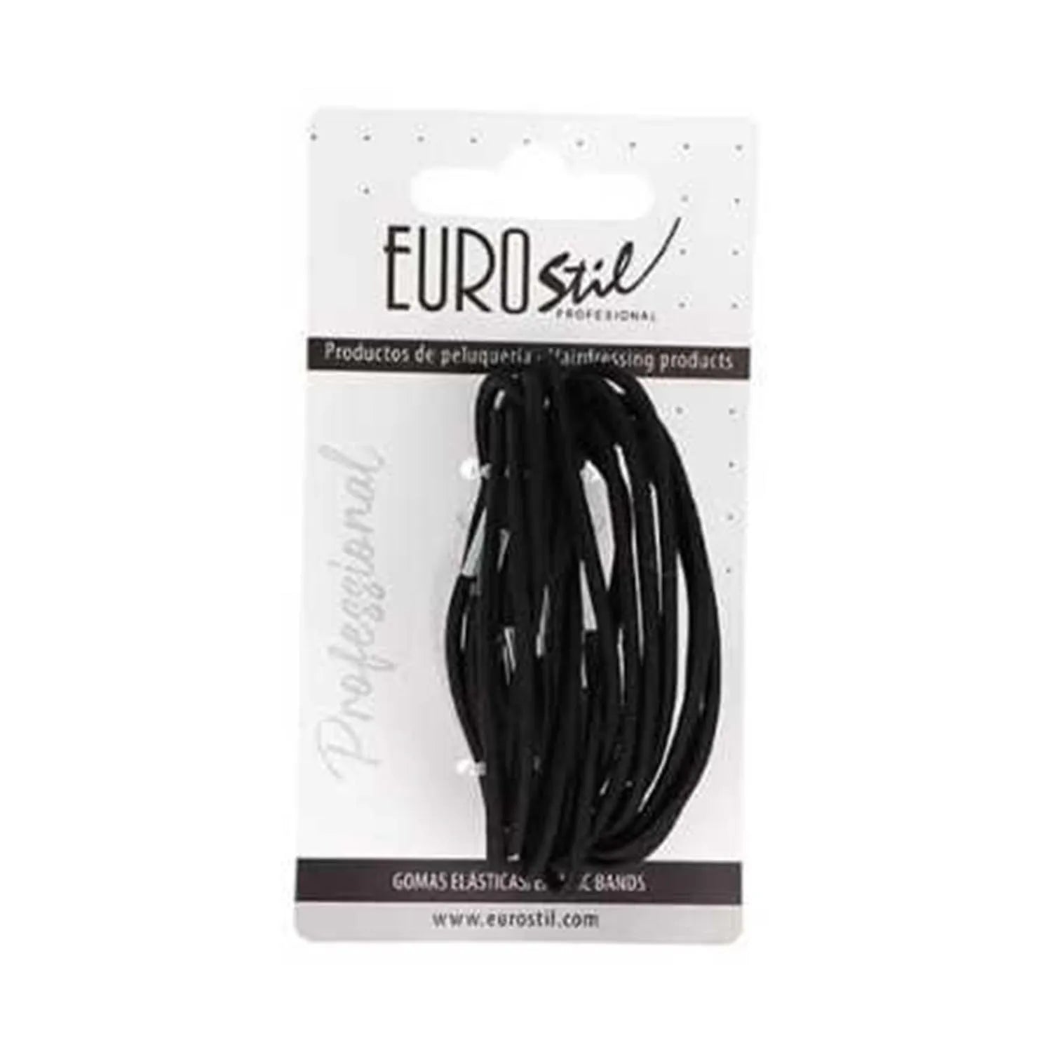EUROSTIL EUROSTIL Colita Negro Gomas Finas Haarbänder Schwarz 1 Stück Packung Kosmetik
