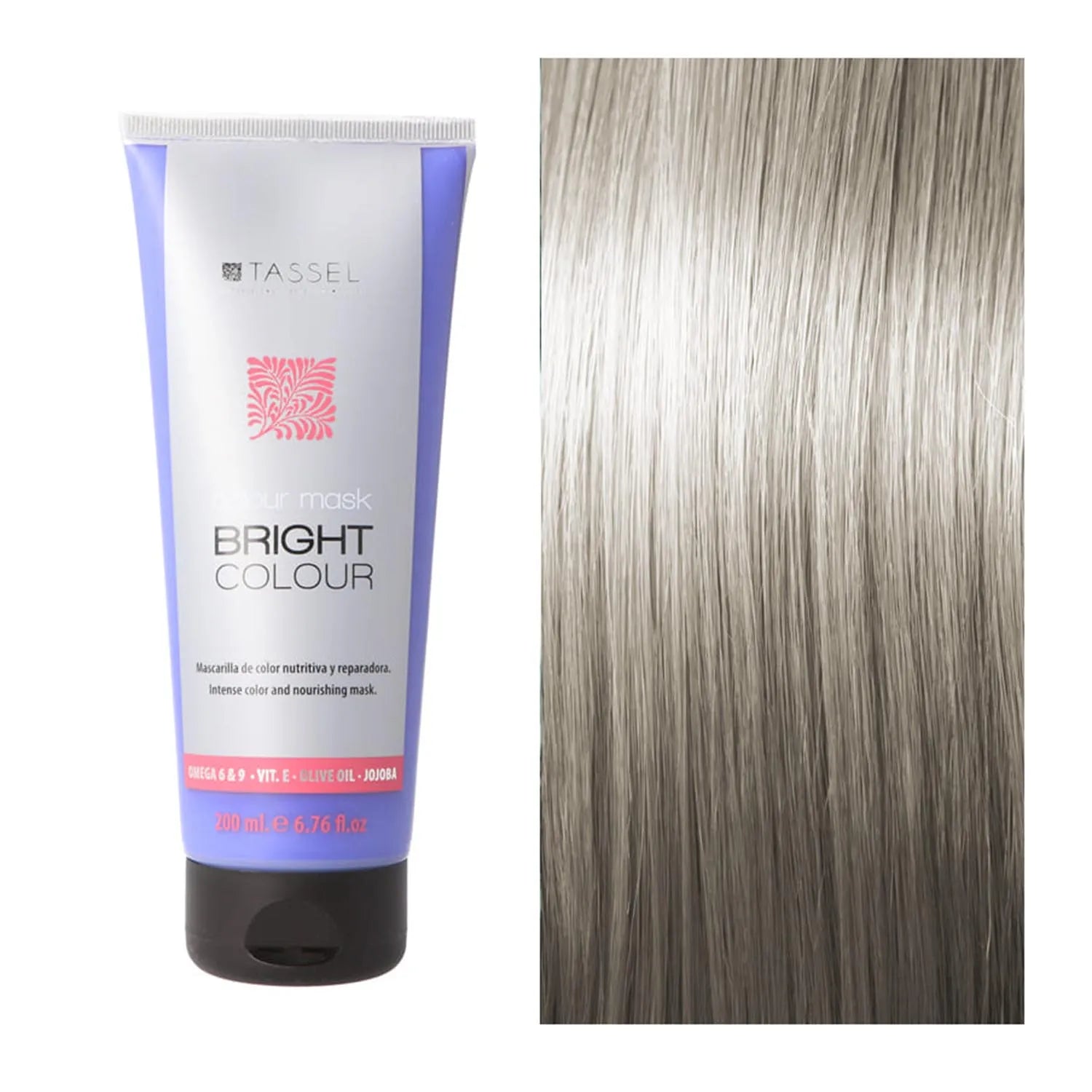EUROSTIL EUROSTIL Bright Colour Mascarilla Capilar Color Rubio Hielo Haarmaske 1 Stück Kosmetik