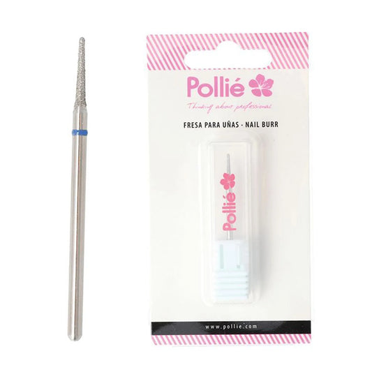EUROSTIL Eurostil Stainless Steel Long Tapered Drill Bit Nail Burr Nagelpflege
