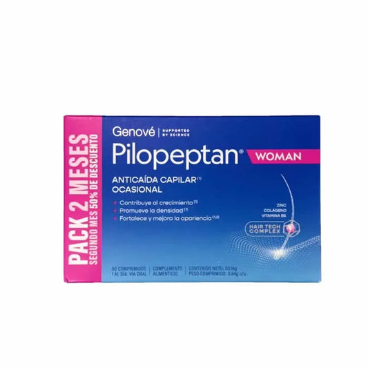 PILOPEPTAN Woman 60 Tabletten Nahrungsergänzung Kosmetik