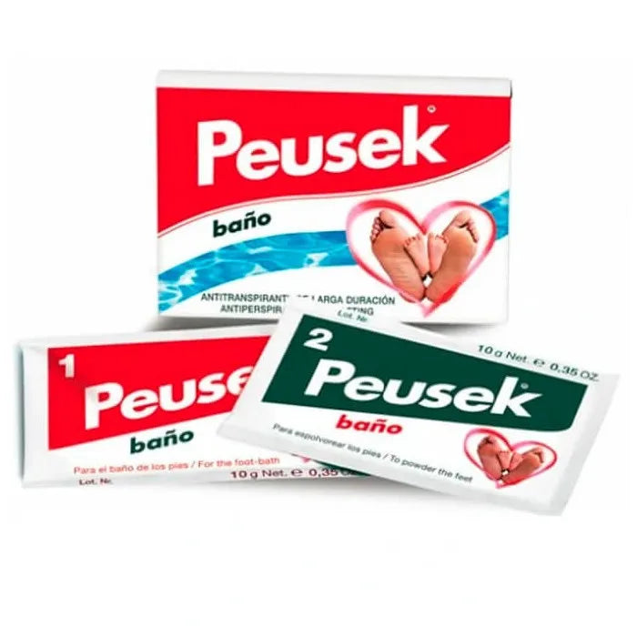 PEUSEK PEUSEK Antiperspirant Fußbad 2 Sachets 20 g Kosmetik