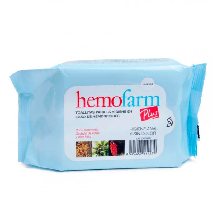 HEMOFARM HEMOFARM Plus Tücher 40 Stück Reinigungstücher Kosmetik