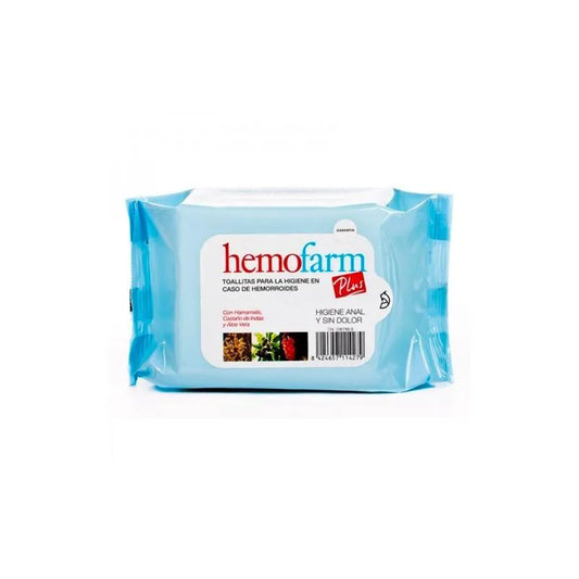Hemofarm Plus Feuchttücher 20 Umschläge