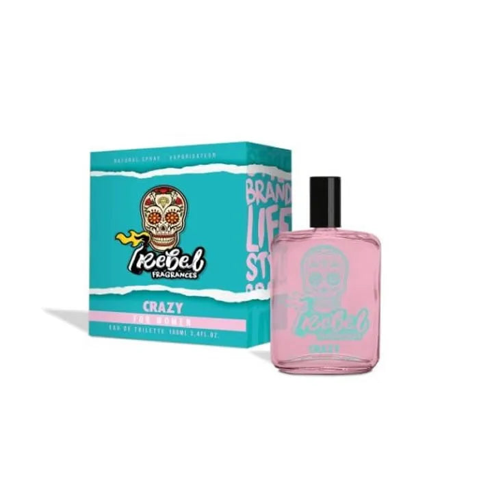 REBEL REBEL Crazy Women Eau de Toilette 100 ml Damenparfum Parfüm