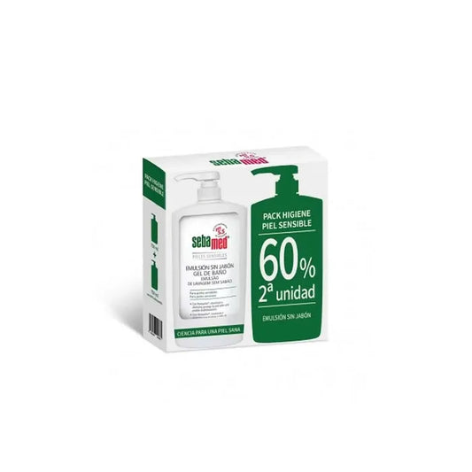 SEBAMED Sebamed Seifenfreies Emulsions-Badegel 2er Pack 2 x 750 ml