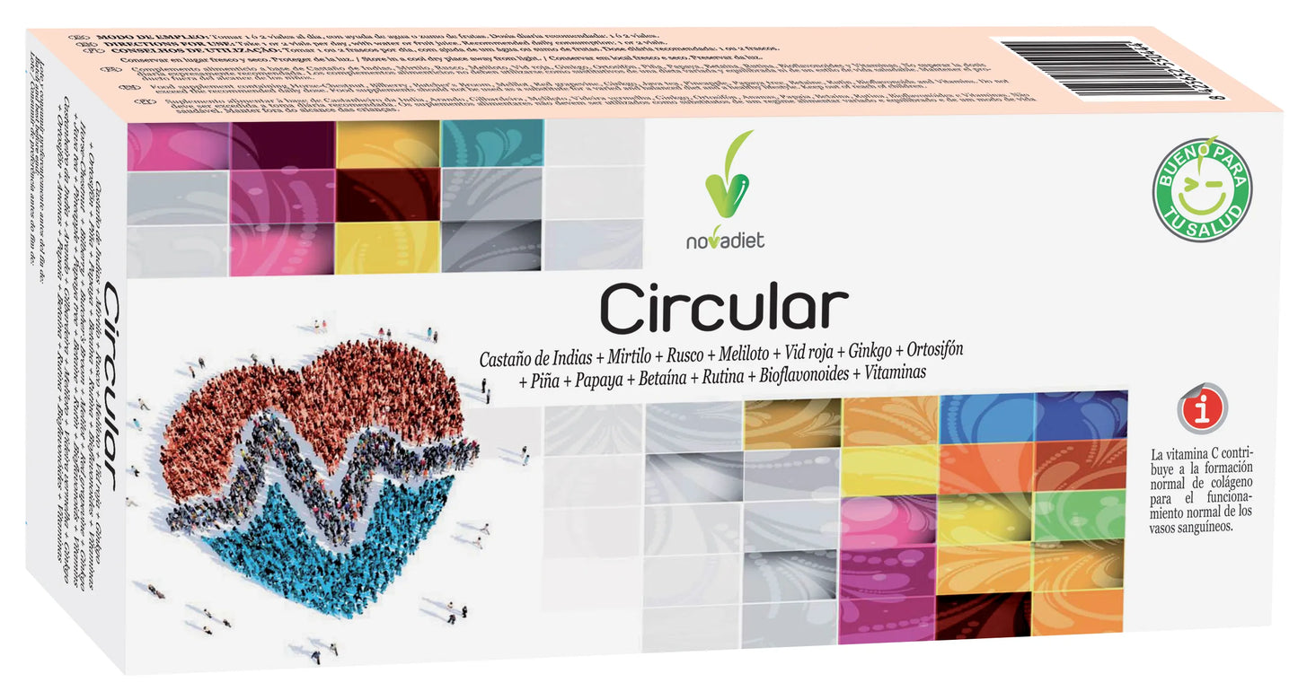 NOVADIET NOVADIET Circular 20 Vials Kosmetikampullen
