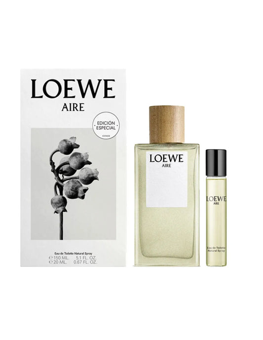 LOEWE LOEWE Set Aire Eau de Toilette 150 ml mit Mini 20 ml Parfüm
