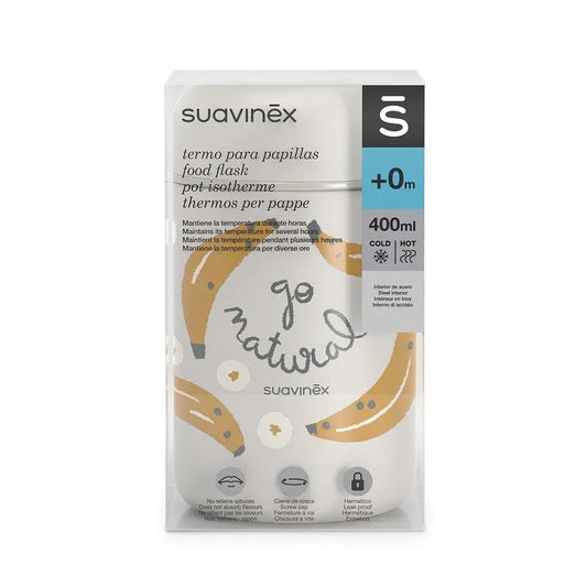 SUAVINEX Thermo Behälter für Babynahrung 400 ml Blau Kosmetik