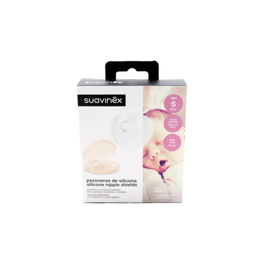 SUAVINEX Silikon-Pezo­nieren Größe S 2 Stück Kosmetik