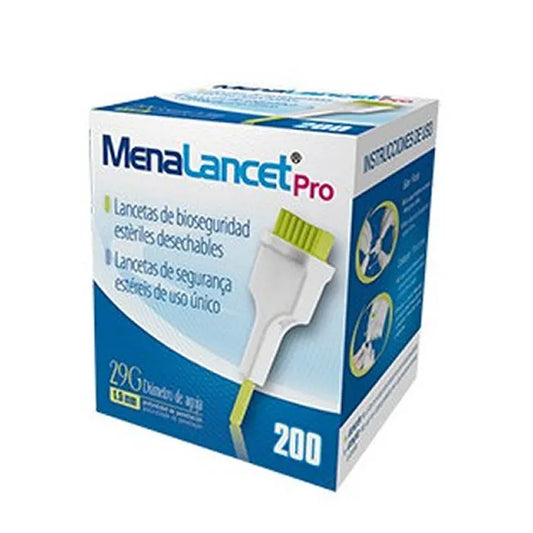 MENARINI Menalancet Pro 29 g 200 Lanzetten für kosmetische Anwendungen Kosmetik