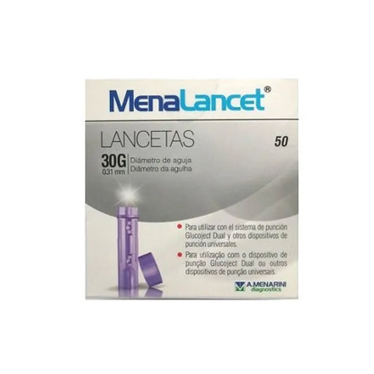 MENARINI Menalancet 30 g 50 Lanzetten für kosmetische Anwendungen Kosmetik
