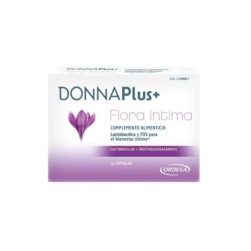 DONNA PLUS DONNA PLUS Donnaplus Nahrungsergänzungsmittel Flora Intima Plus 14 Kapseln Kosmetik
