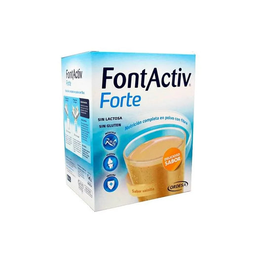 ORDESA Fontactiv Forte Vanillegeschmack 30 g 14 Säckchen Nahrungsergänzung Kosmetik