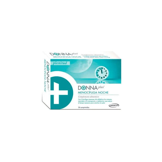 DONNA PLUS Donnaplus Menocífuga Noche 30 Tabletten Nahrungsergänzung Kosmetik