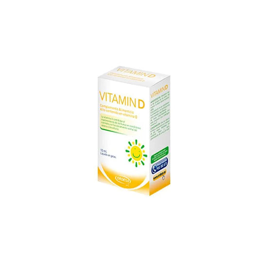 ORDESA Vitamin D 10 ml Flüssigkeit zur Anwendung Kosmetik
