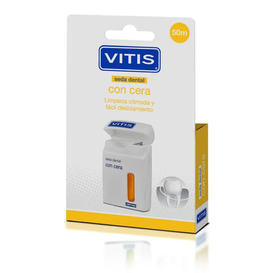Vitis Zahnfloss Gewachst 50Mt