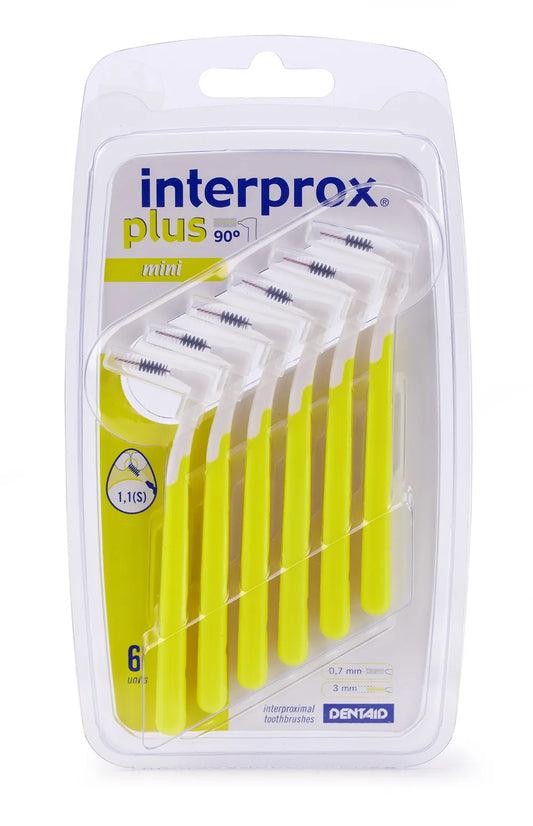 INTERPROX INTERPROX Interprox Plus Mini 6 Interdentalbürsten für die Zahnzwischenraumreinigung Kosmetik