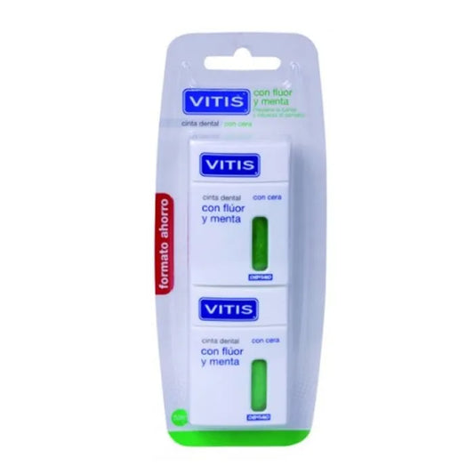 Vitis Zahntape Mit Fluoridund Minze 2X50M