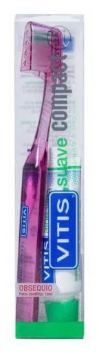 VITIS Kompakte Weiche Zahnbürste Aloe 15 ml Kosmetik