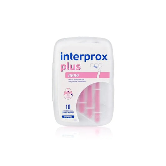 VITIS Interprox Plus Nano Interdentalbürsten 10 Stück Kosmetik