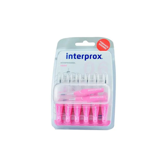 VITIS Interprox Nano Zahnbürsten gerade 14 Stück Sparpack Kosmetik