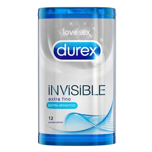 DUREX DUREX Invisible Kondome 12 Stück transparent ultradünn Kosmetik