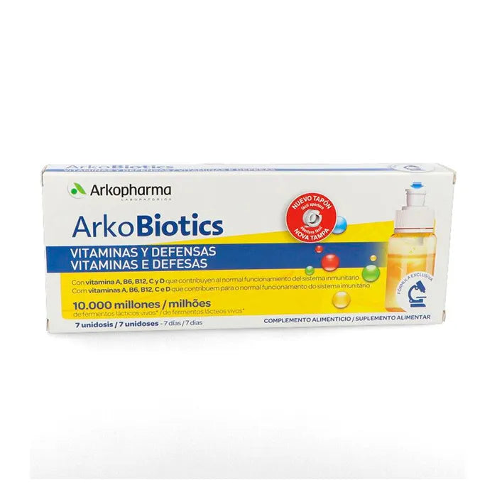 Arkopharma Arkobiotics Vitamine und Abwehrkräfte Erwachsene 7 Dosen