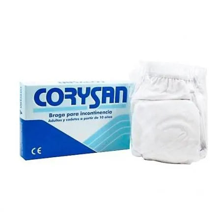 CORYSAN Braga Para Incontinencia Con Cierre Tipo Clic Talla 8 Corysan Kosmetik
