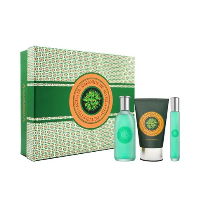 AIRE DE SEVILLA AIRE DE SEVILLA Agua De Naranjos Eau de Toilette Spray 125 ml Set 3 Stück Parfüm