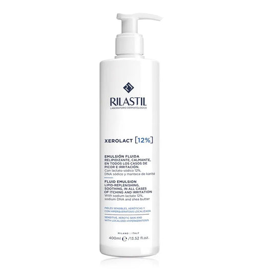 Rilastil Xerolact 12% Moisturizing Body Milk 400ml