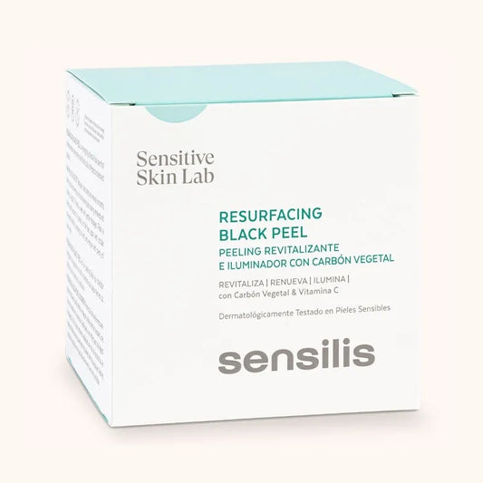 SENSILIS Resurfacing Revitalisierendes und Aufhellendes Schwarzes Peeling 50 ml Kosmetik