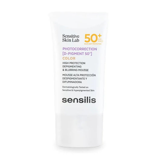 SENSILIS Photocorrection D-Pigment SPF50+ getönte Sonnencreme 40 ml Farbe