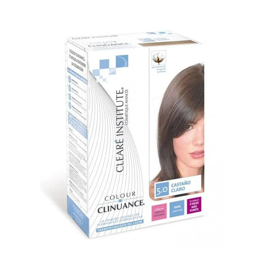 CLEARÉ INSTITUTE Coloración 5,0 Castaño Claro Cabellos Delicados Kosmetik