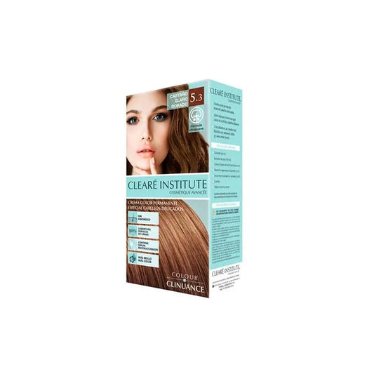 CLEARÉ INSTITUTE CLEARÉ INSTITUTE Colour Clinuance 5.3 Light Golden Brown Haarfarbe Augenbrauen-Make-up