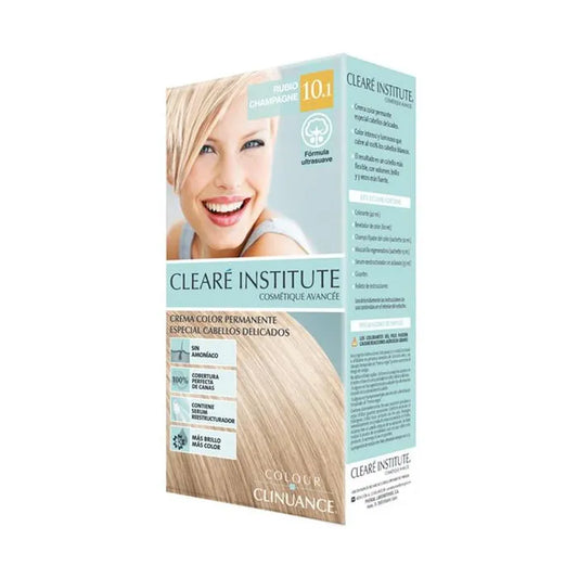 CLEARÉ INSTITUTE CLEARÉ INSTITUTE Colour Clinuance 10.1 Champagne Blond Haarfarbe Kosmetik