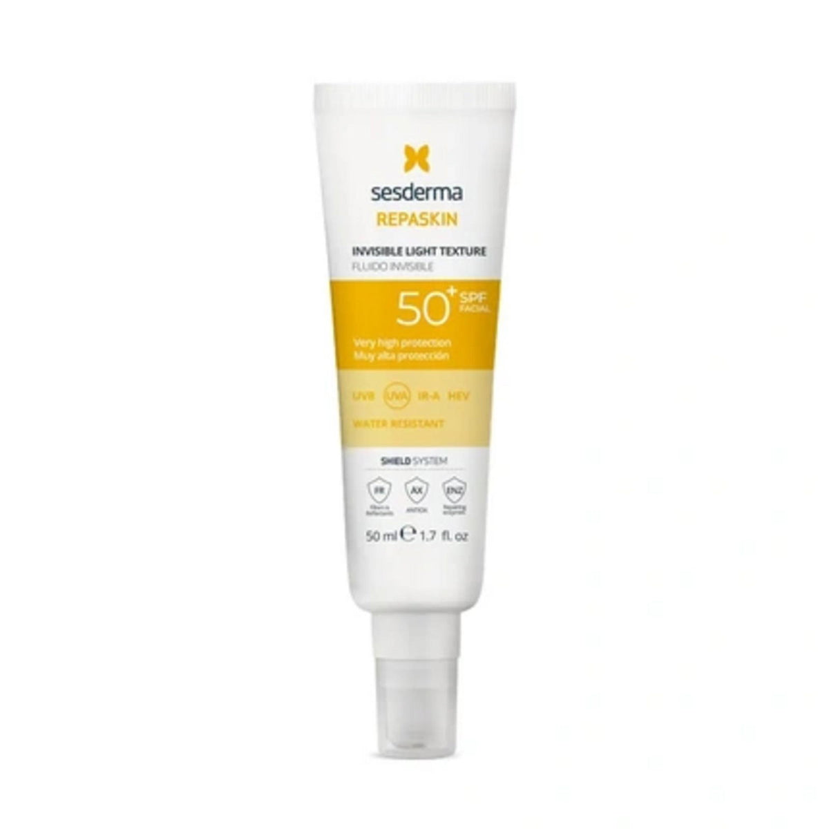 Sesderma Flüssigkeit Sesderma, Repaskin, Protecting & Repairing, Before Sun Exposure, Fluid, For Face, SPF 50, 50 ml Regular