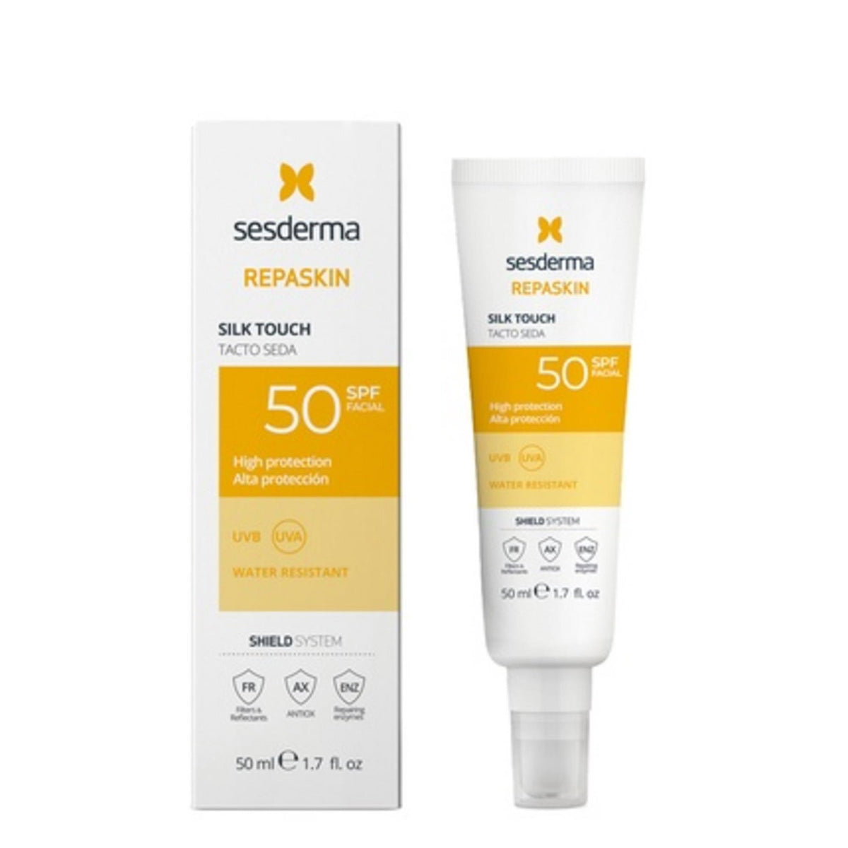 Sesderma Sahne Sesderma, Repaskin, Mattifying & Protecting, Before Sun Exposure, Cream, For Face, SPF 50, 50 ml Regular