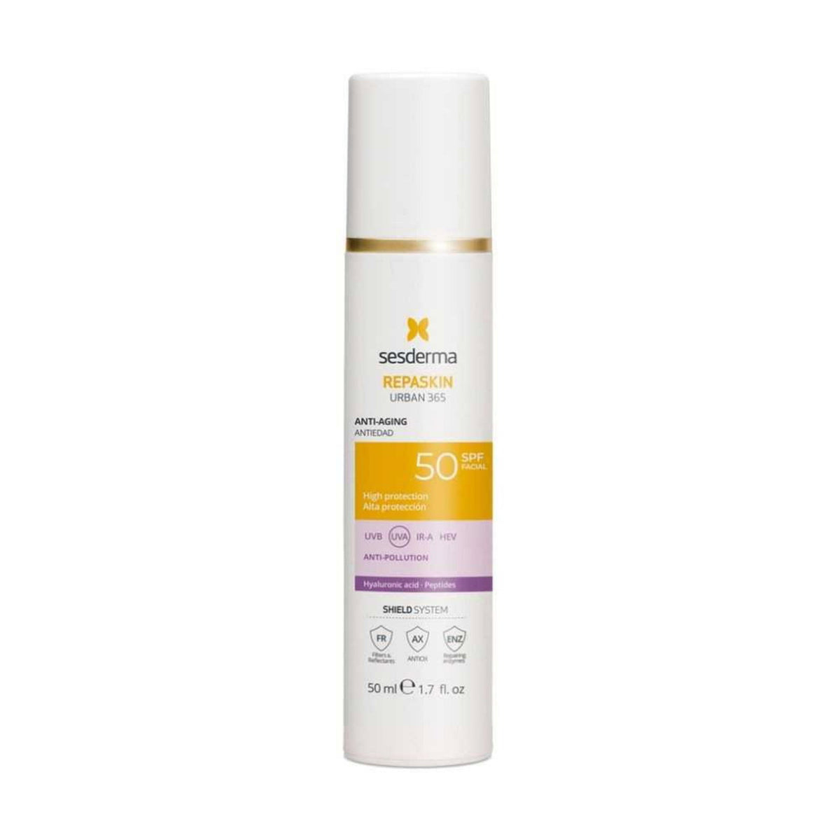 Sesderma Sahne Sesderma, Repaskin, Anti-Aging, Before Sun Exposure, Cream, For Face, SPF 50, 50 ml Regular