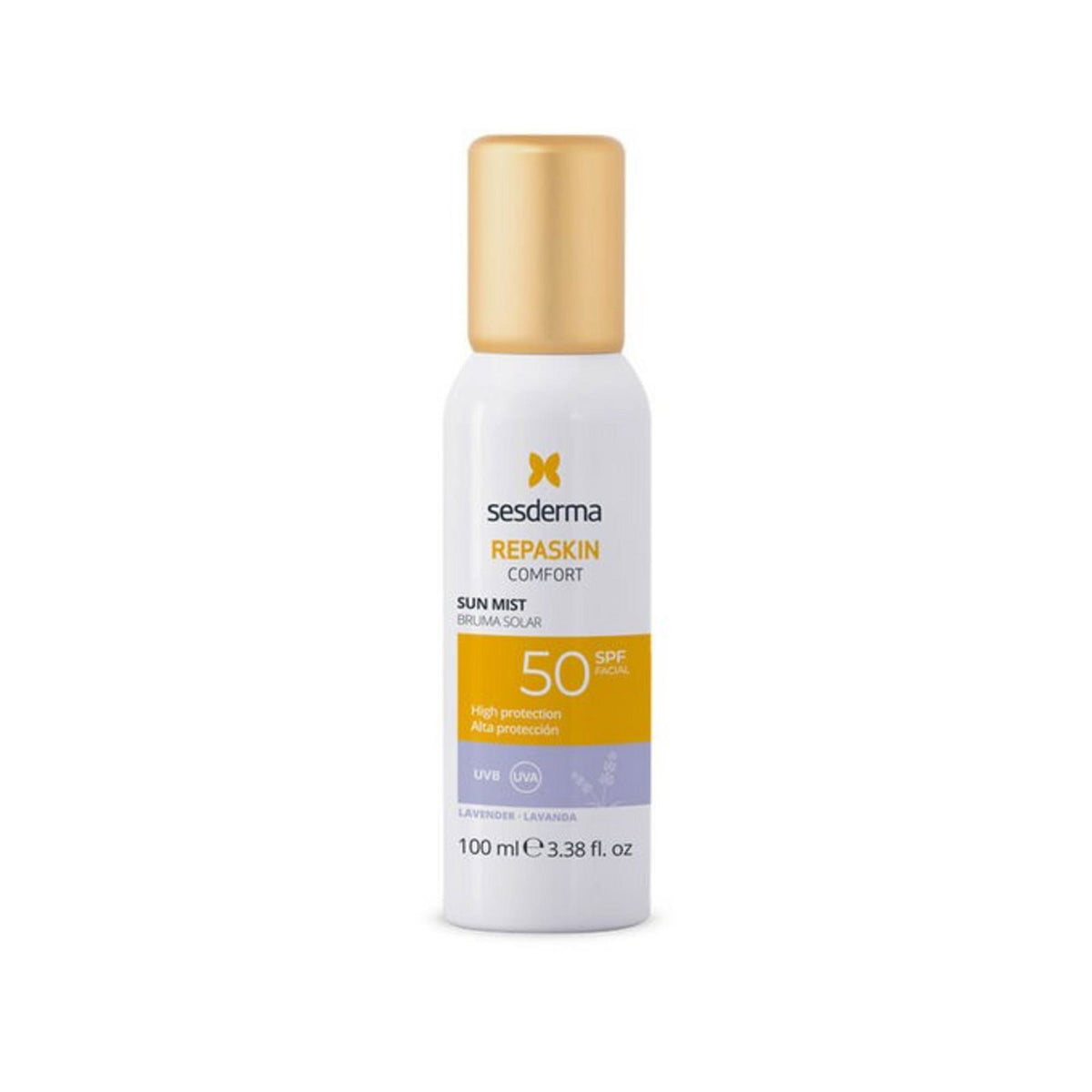 Sesderma Repaskin Confort Protecting & Repairing Before Sun Exposure Spray For Face SPF 50 100 ml