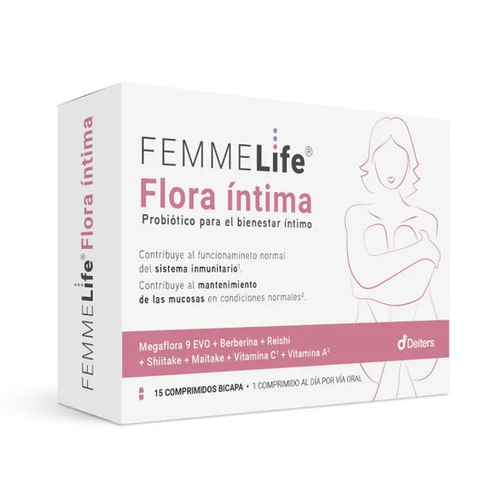 DEITERS Femmelife Intim Flora 15 Tabletten zur Intimpflege Kosmetik