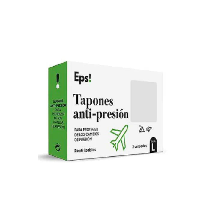 EPS EPS Anti-Pressure Ohrstöpsel Größe L 2 Stück Kosmetik