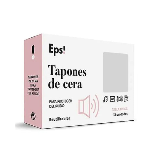 Eps Ear Plugs Wax 12Pcs