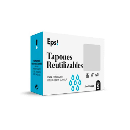 EPS Ohrstöpsel wiederverwendbar Größe S 2 Stück Kosmetik
