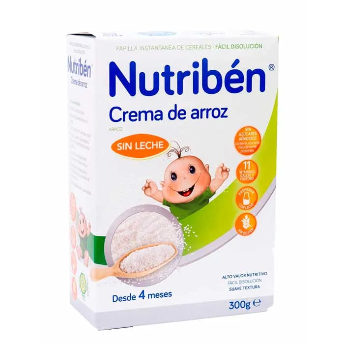 NUTRIBEN Nutribén Glutenfreie Reiscreme 300g
