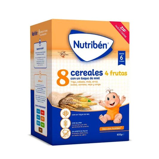 NUTRIBEN 8 Müsli und Honig 4 Früchte 600 g Kosmetikprodukt