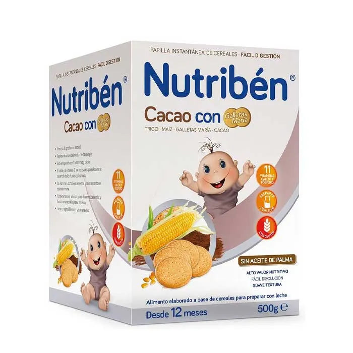 NUTRIBEN Nutribén Kakao mit Maria Keksen 500g