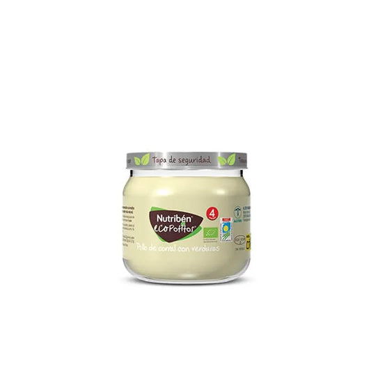 NUTRIBEN Ecopotito Verduras mit Freilandhuhn 120 g Kosmetik
